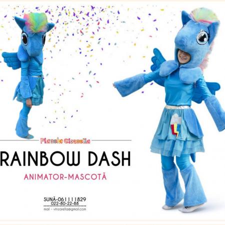 Rainbow Dash, personajul din desene animate iubit şi aşteptat de toţi copiii