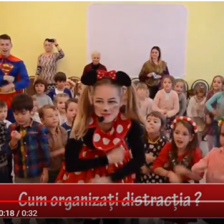 Distracţie pentru copii la Adio gradiniţă